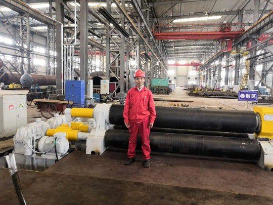 興寧30/3000雙驅動三輥卷板機